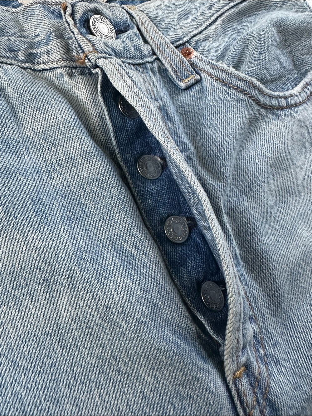 Levi’s Ribcage Straight Jeans in Middle Road Size 26 - Picture 10 of 15